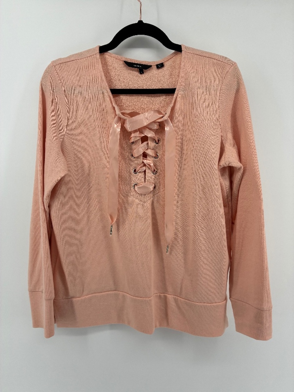 Vero Moda Pink Lace-Up Detail Top
